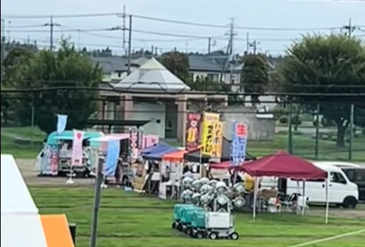 野木町新橋区まつりに出店